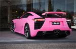 Lexus LF-A Pink 2012 года